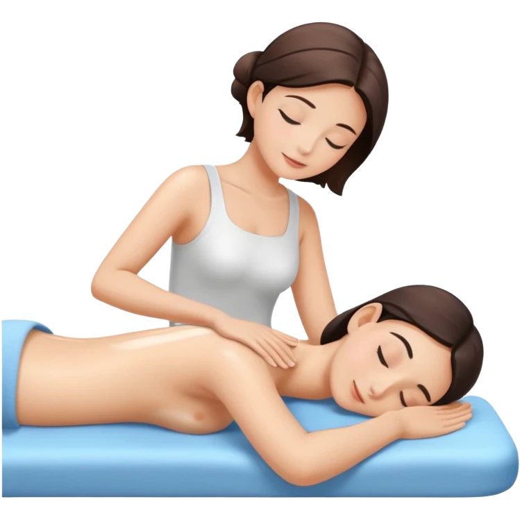 Back massage emoji