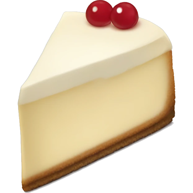 cheesecake con ojos emoji