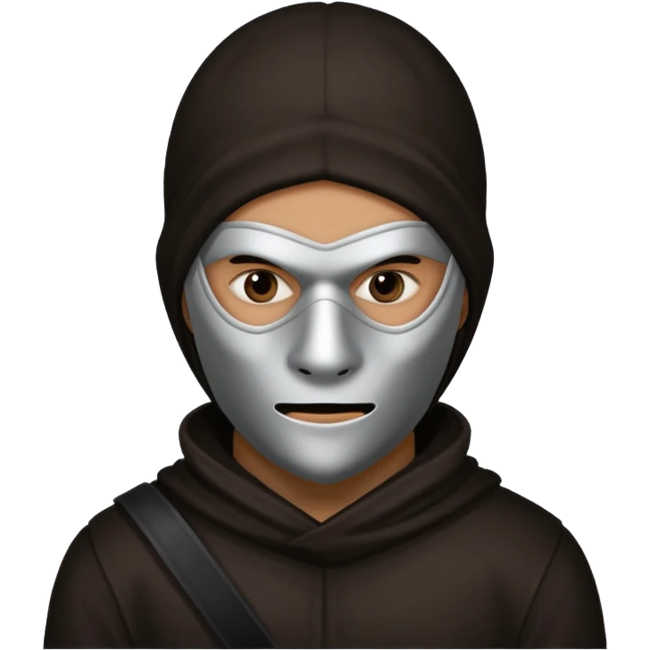  portrait of robber  emoji