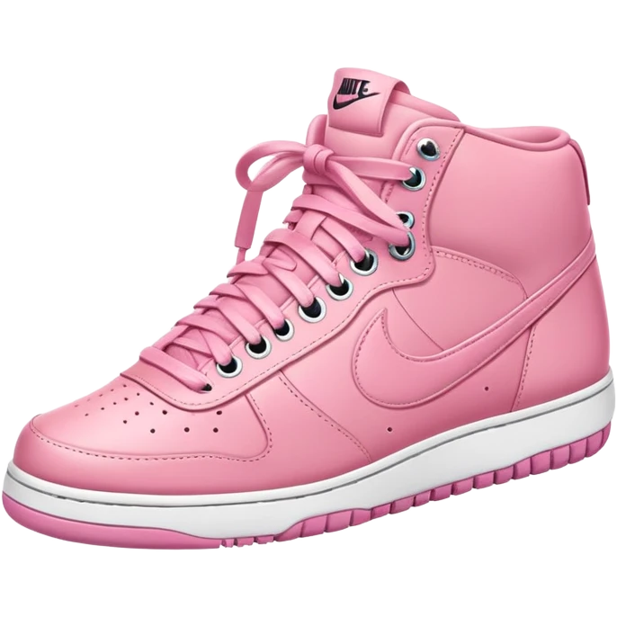 Pair of Pink Nike sneakers emoji
