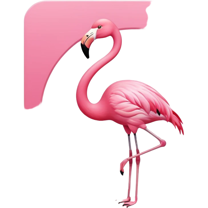 Flamingo icon emoji