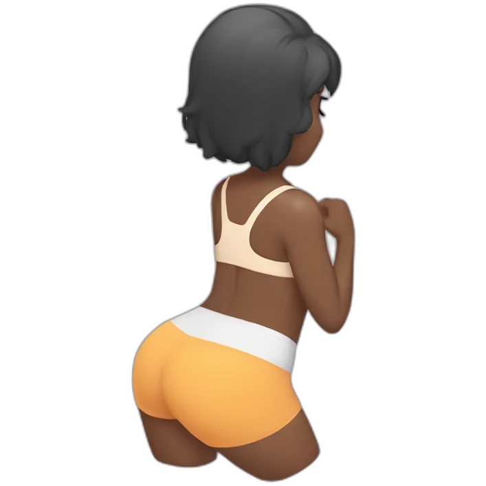 glute shake emoji