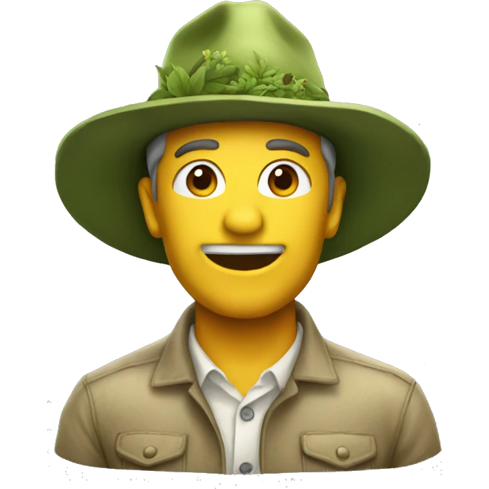 botanist hat emoji