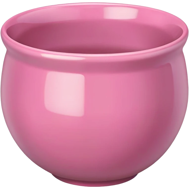 pink bowl emoji