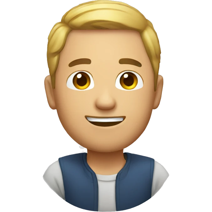 man taking a selfie emoji