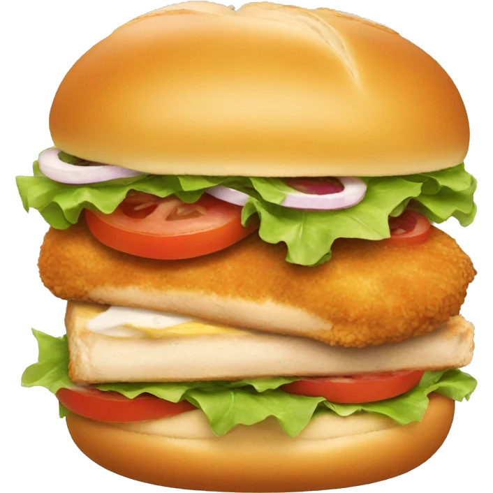 chicken sandwich emoji