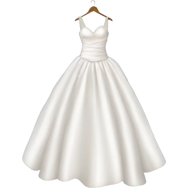 Wedding dress emoji