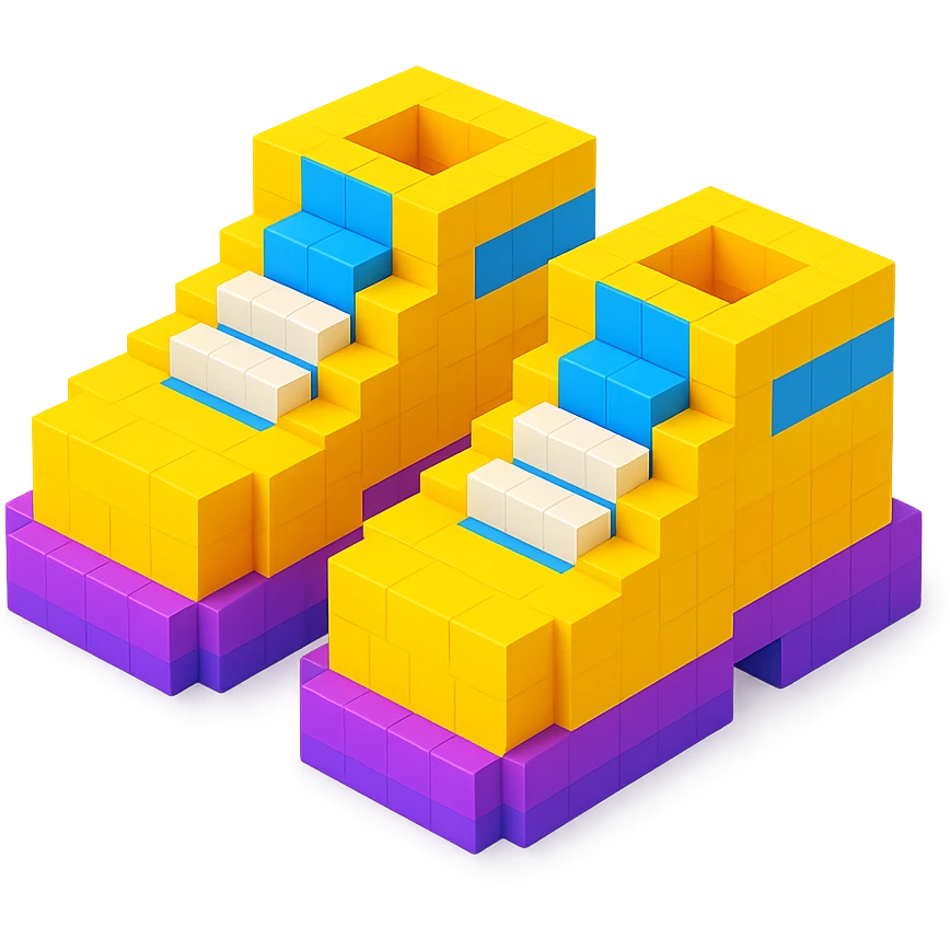 Minecraft Shoes  emoji