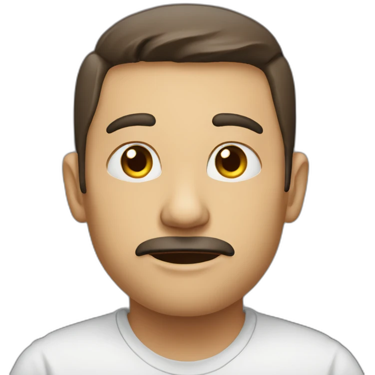 Pain mélanger emoji