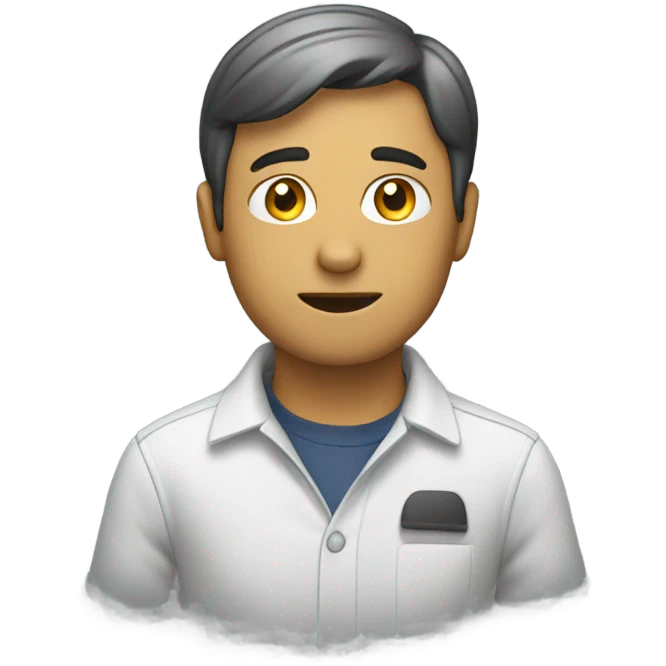 person ignoreing emoji