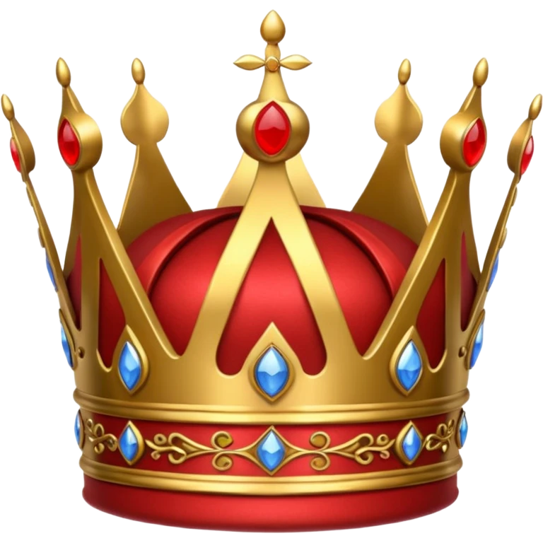 RED Crown King emoji