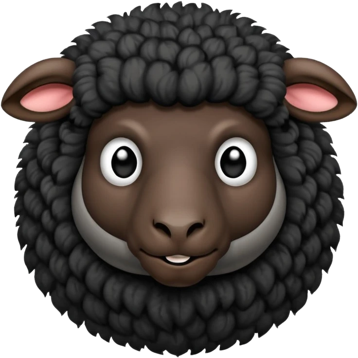 angery black sheep saying fuck you emoji