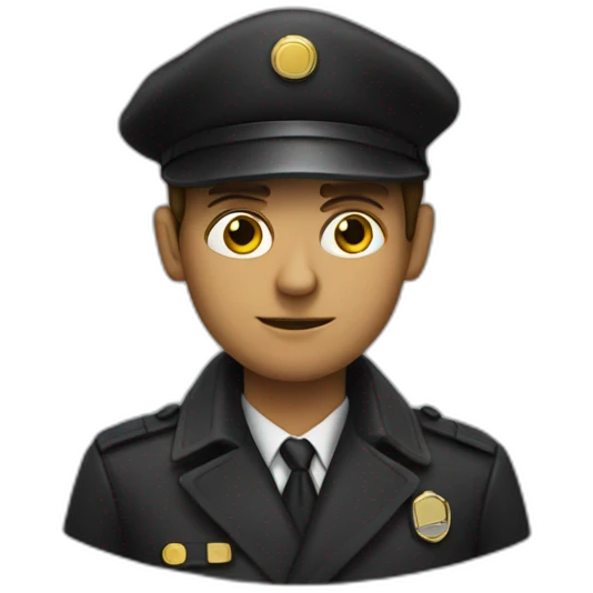 Spy in town emoji