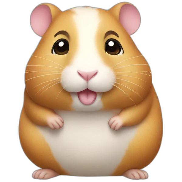 Big hamster emoji