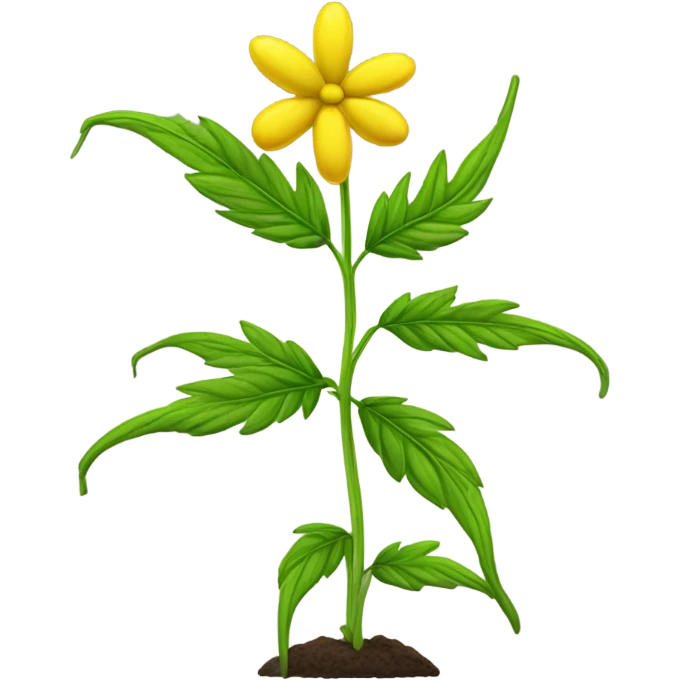Sunn Hemp plant  emoji