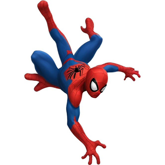 Spider-Man wave emoji