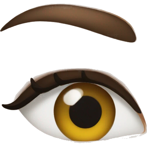 Girl with grey eyes  emoji