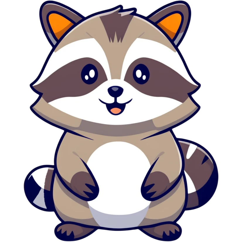 raccoon emoji