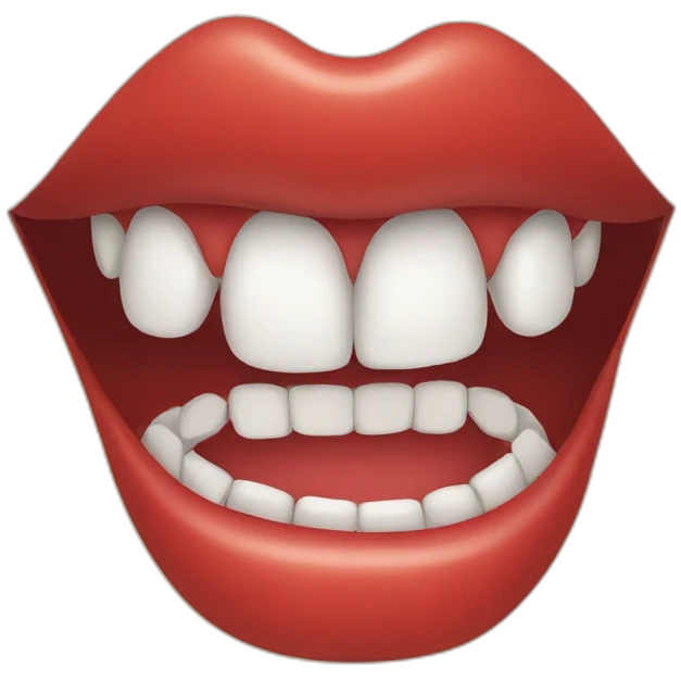 Mouth wider emoji