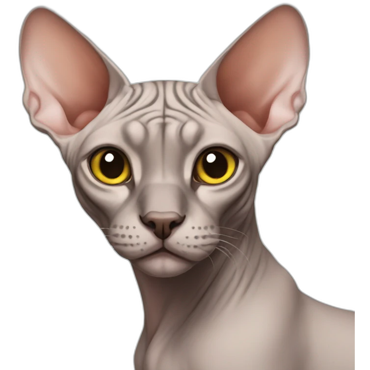 Sphynx emoji