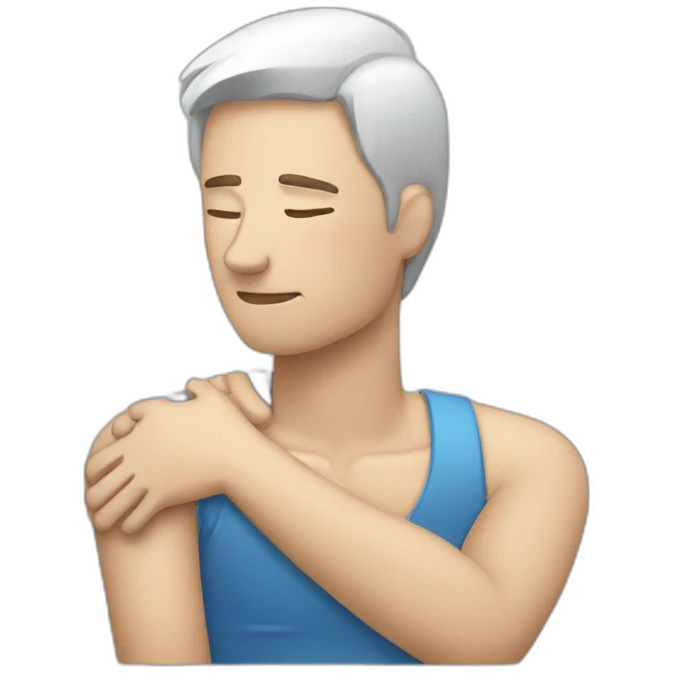relax shoulder pain emoji