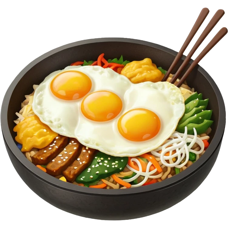 Create an emoji for Korean ishiyaki bibinba   emoji