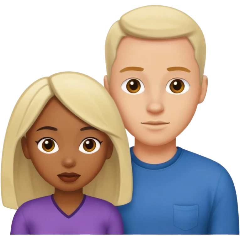 Black girl doggystyle sex with white man emoji