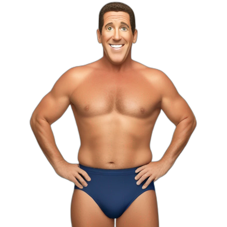 Dale Winton in speedos emoji