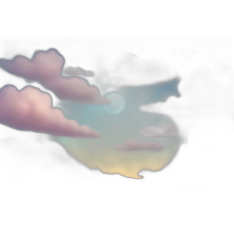 Smiling sky emoji