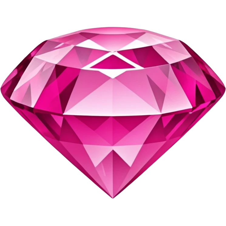 Hot pink sparkle diamond emoji