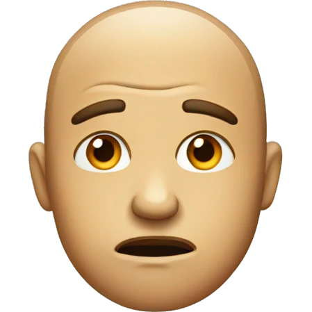 Disappointed face  emoji