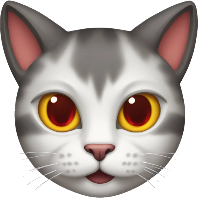 Cat with devil horns emoji