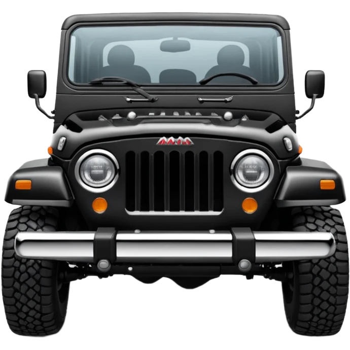Mahindra thar roxx front emoji emoji