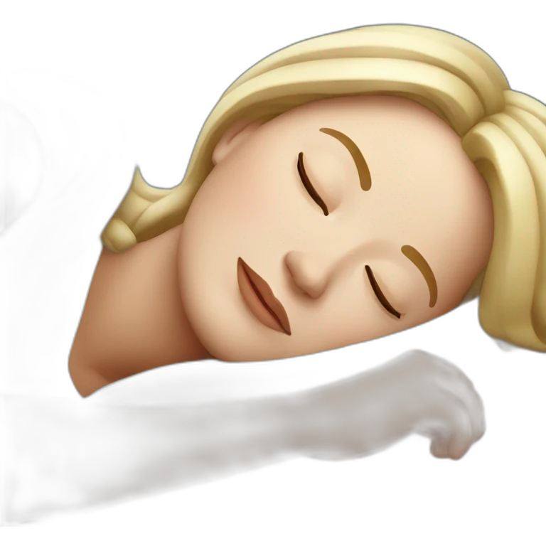 marie lepen sleeps emoji