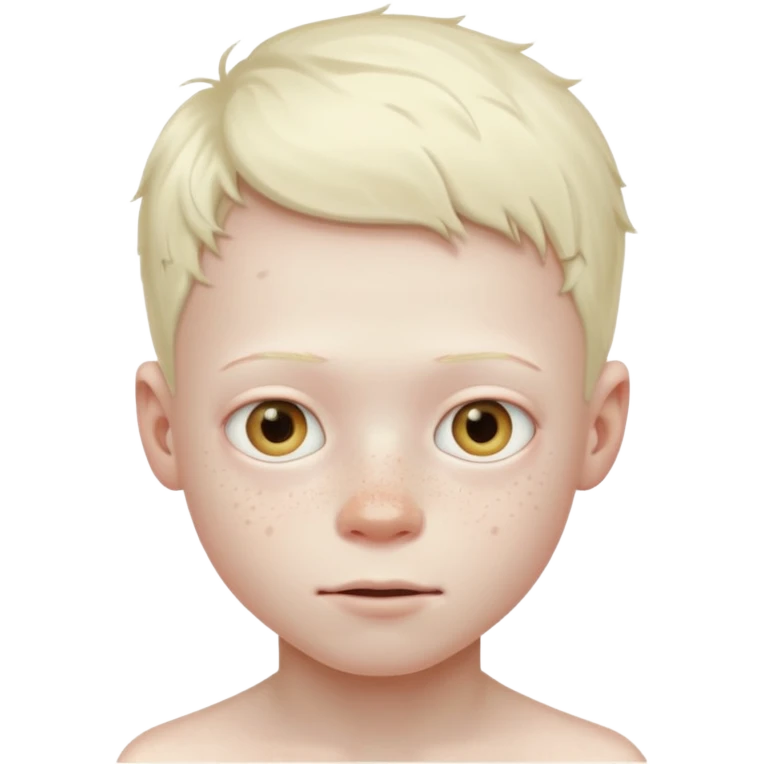 albino boy  emoji