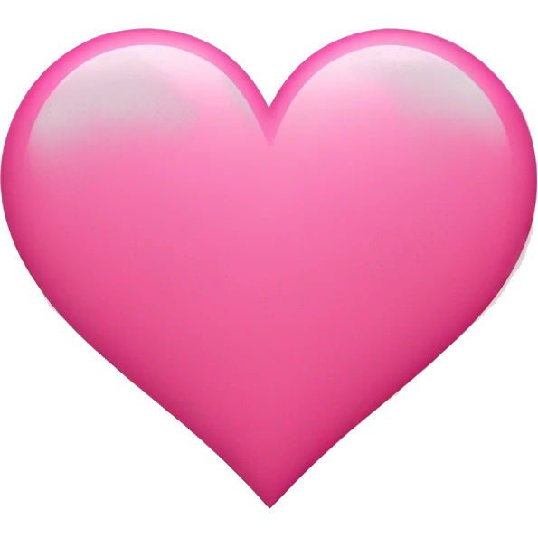 heart pink emoji