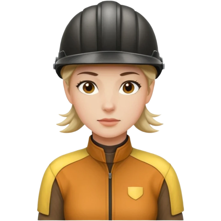  horse jockey woman face emoji