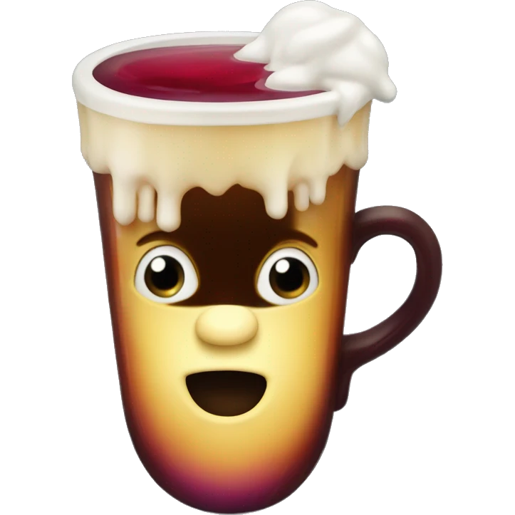 Glühwein glowwine cup christmas emoji
