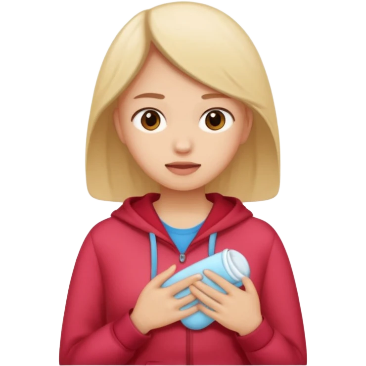 Reproductive syestem menstraul period emoji