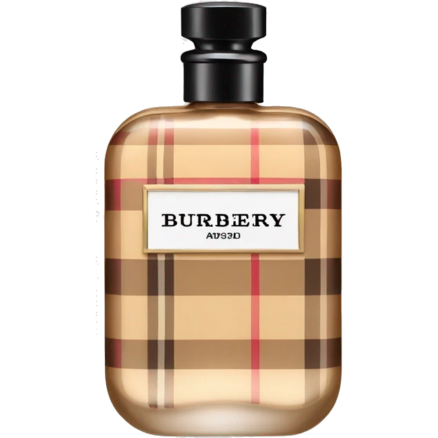 Burberry perfume emoji
