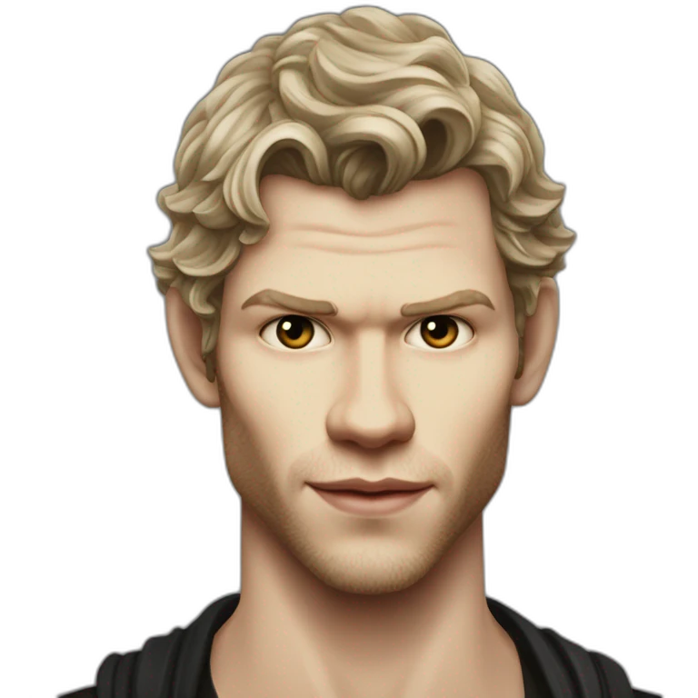 Klaus mikaelson Joseph morgan realistic detailed emoji