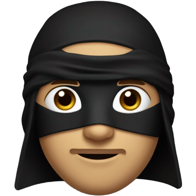 Ninja side eye emoji
