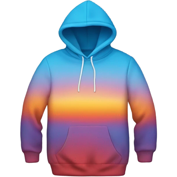 Sunset hoodie  emoji