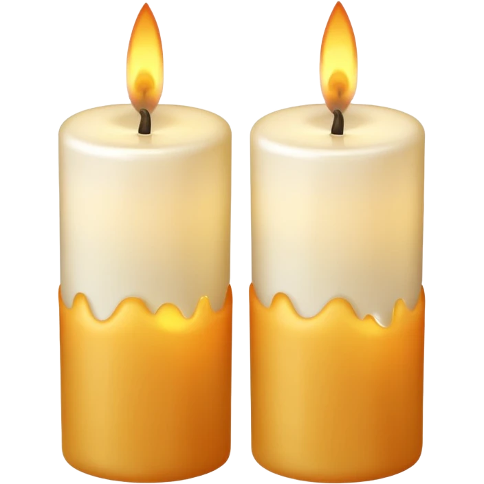 2 Candles emoji