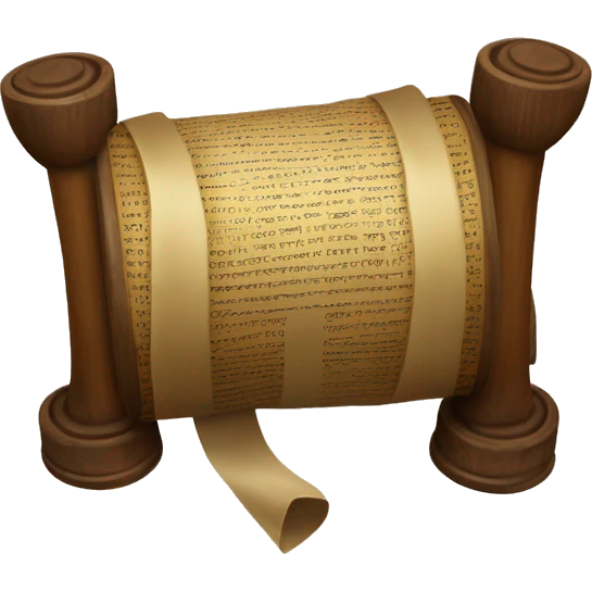 Rouleaux de torah emoji
