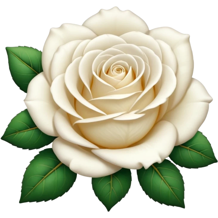 White rose emoji