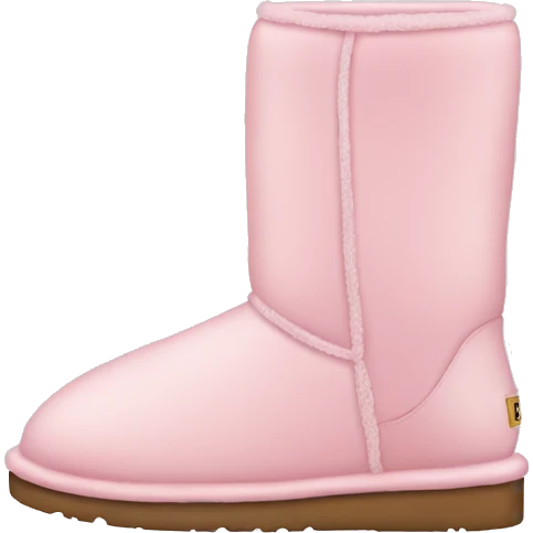 light pink uggs emoji