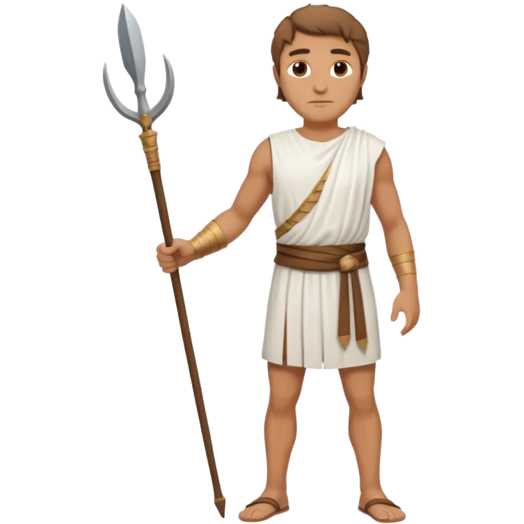 ancient greek man full length emoji