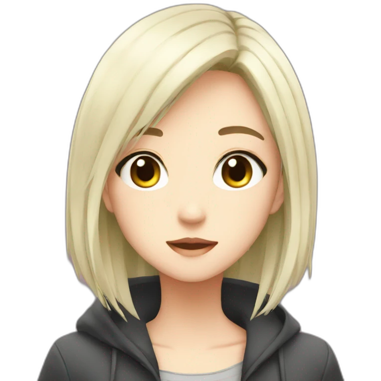 anime girl emoji