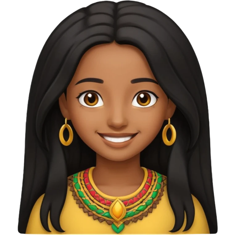 Habesha girl  emoji